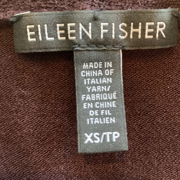 Cassis Wool Long Cardigan- Eileen Fisher - Picture 4 of 8